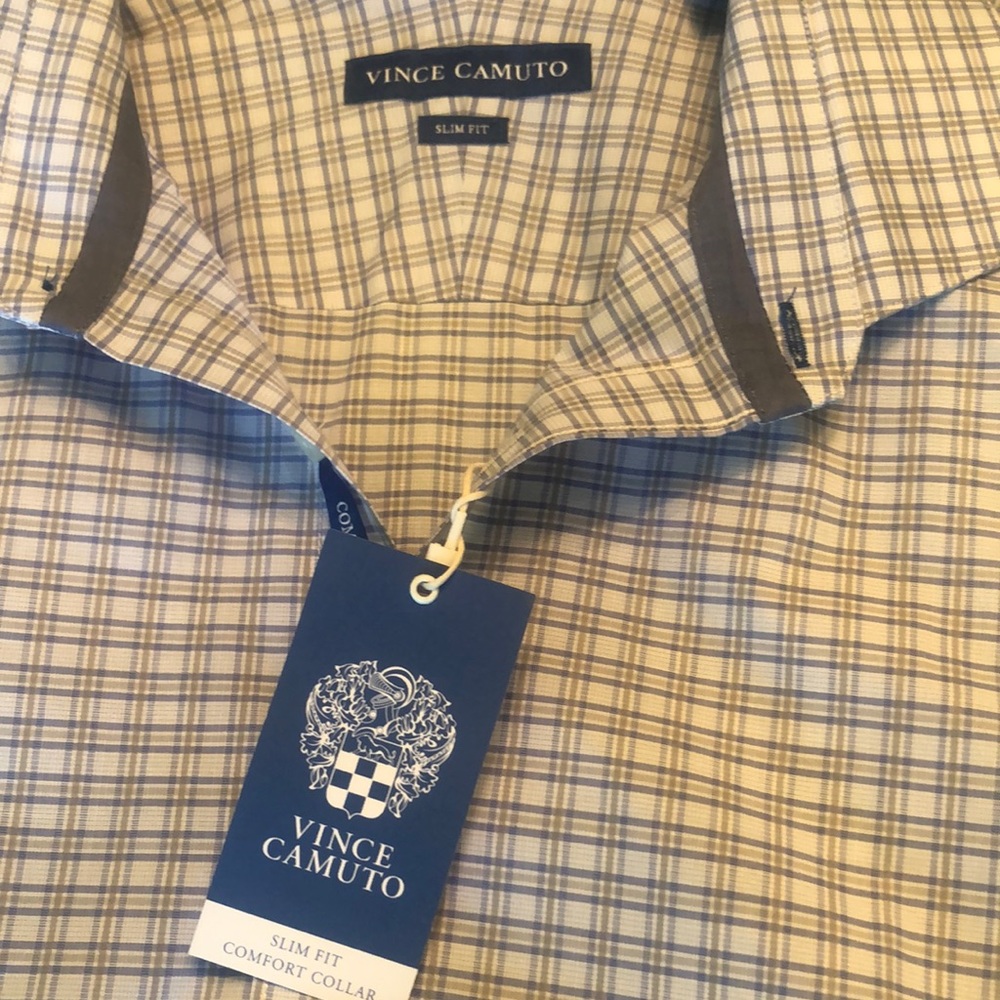 Vince camuto mens shirt!Never worn!
